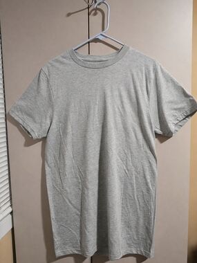 Goodfellow & Co Men's Crew Neck T-Shirt - Light Gray